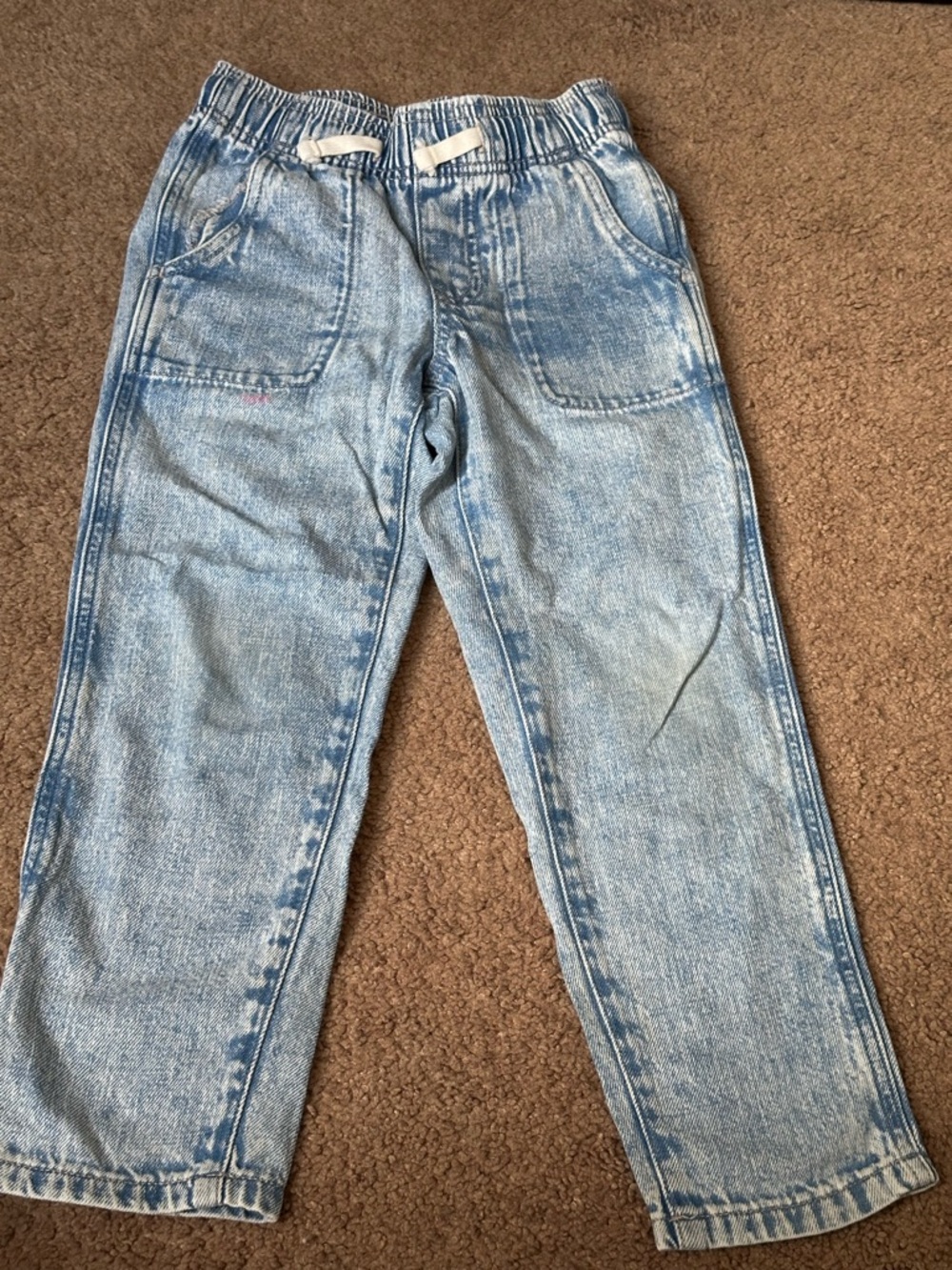 GAP Light Blue Relaxed Denim Jogger Jeans